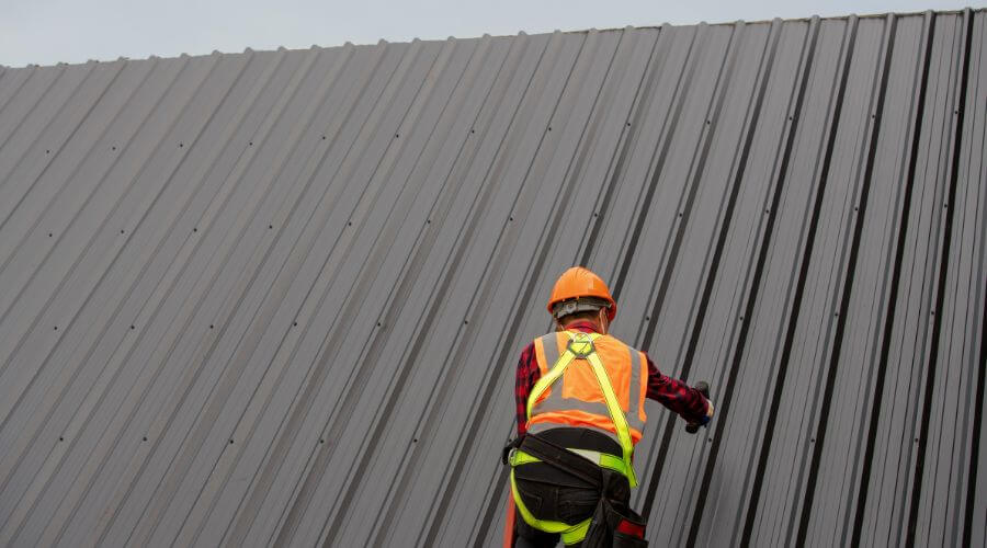 Professional metal roof installation services in Waucoma, IA